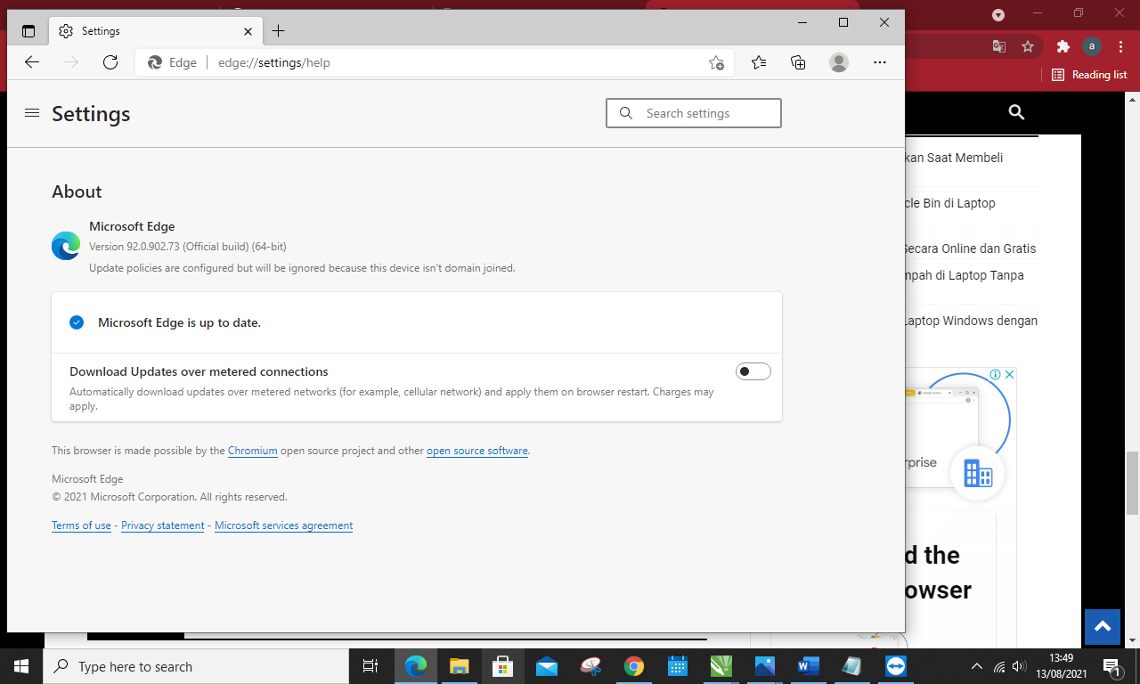 Как включить microsoft edge. Как из Microsoft Edge перейти презентацию Microsoft.